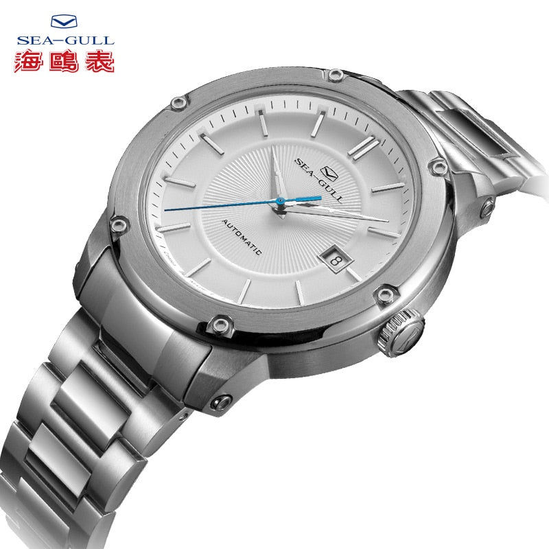 Thumbnail: Seagull Auto Date 5ATM ST2130 Movement Automatic Watch 816.12.1021