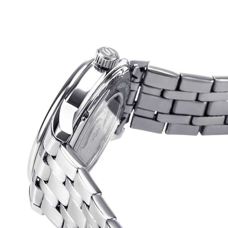 Thumbnail: Seagull Simple 3 Hands Exhibition Back Mechanical Automatic Watch 816.12.5021