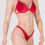 Miniatura: Bikini Posing Velluto Rosso