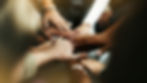 Hands together