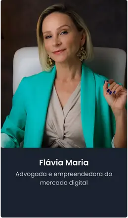 Retrato de Flávia Maria, centralizada, sorrindo levemente.