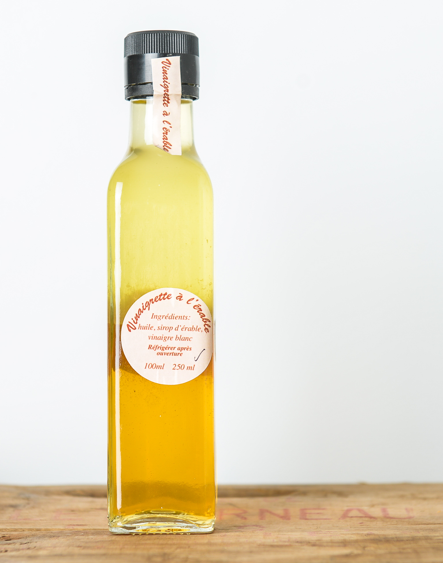 Vinaigrette à l'érable