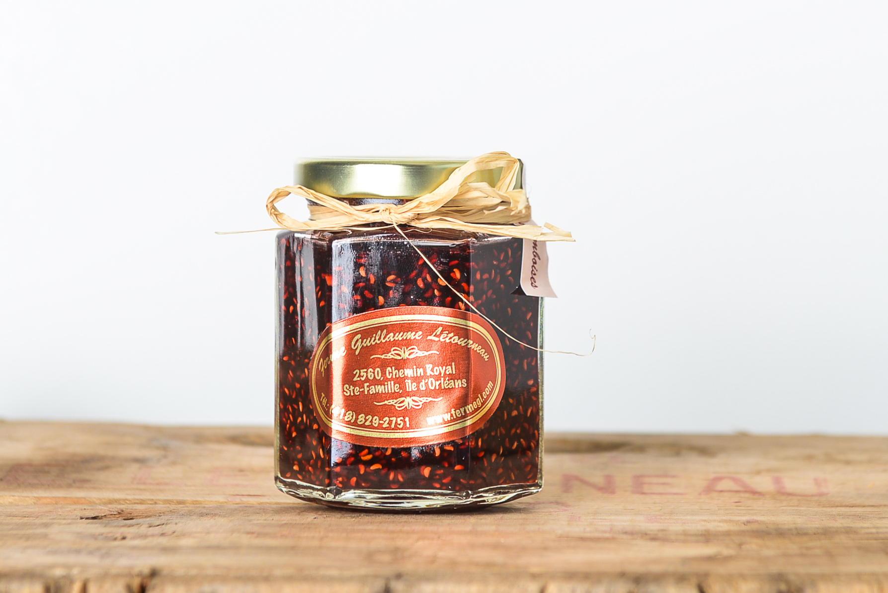 Confiture de framboises