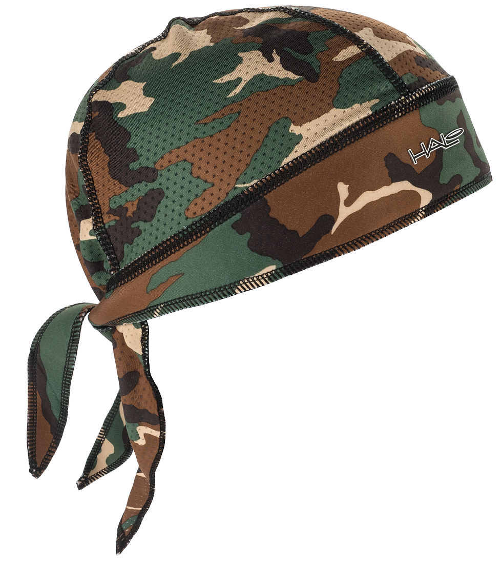Bandana Camo Green