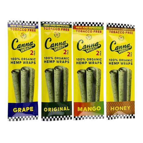 CANNA WRAPS ( 3 Flavors ) Smoke Island Inc