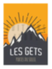 Affiche 30x40 Déco Alpes Vintage