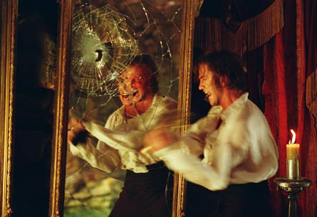 the Phantom Breaking a mirror