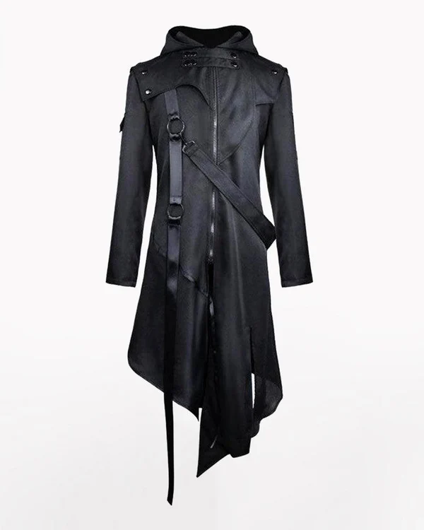 a long black coat exemple