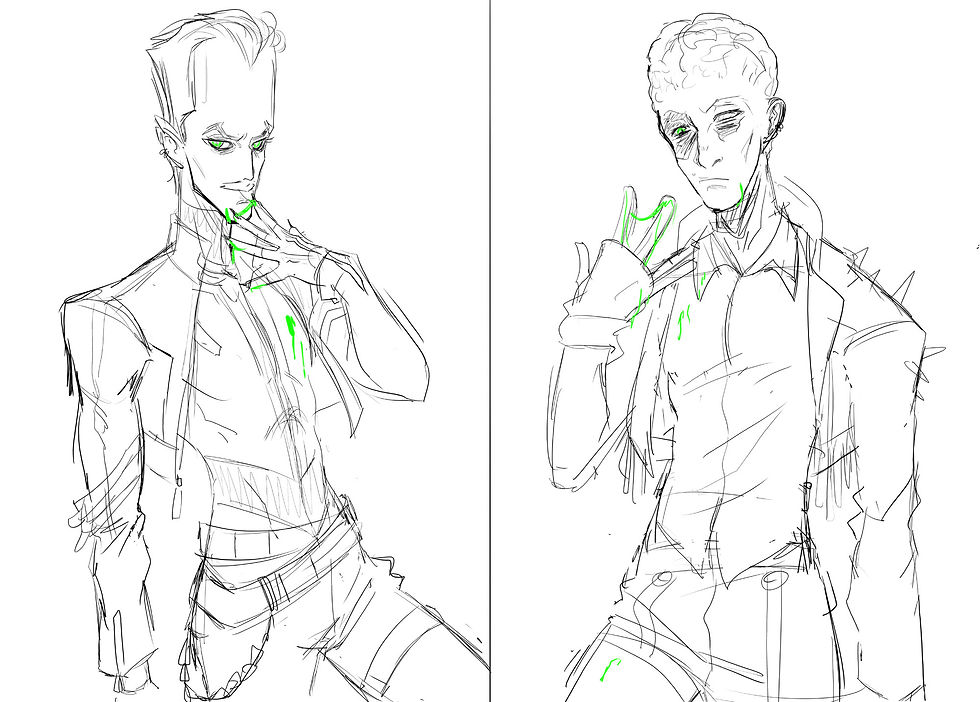 an early draft of these arts