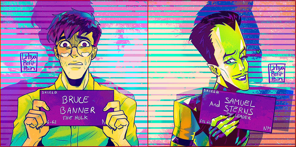 Bruce Banner / The Hulk & Samuel Sterns / The Leader (Hulk)