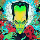 a fanart of Marvel Incredible Hulk featuring Samuel Sterns, the Leader 