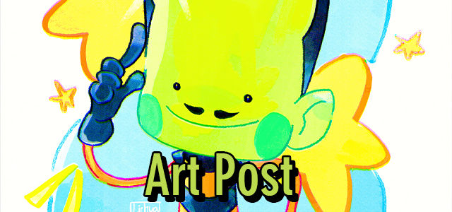 a ditto Sam with the title "Art Post"