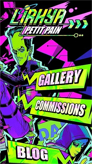 my website on mobile now