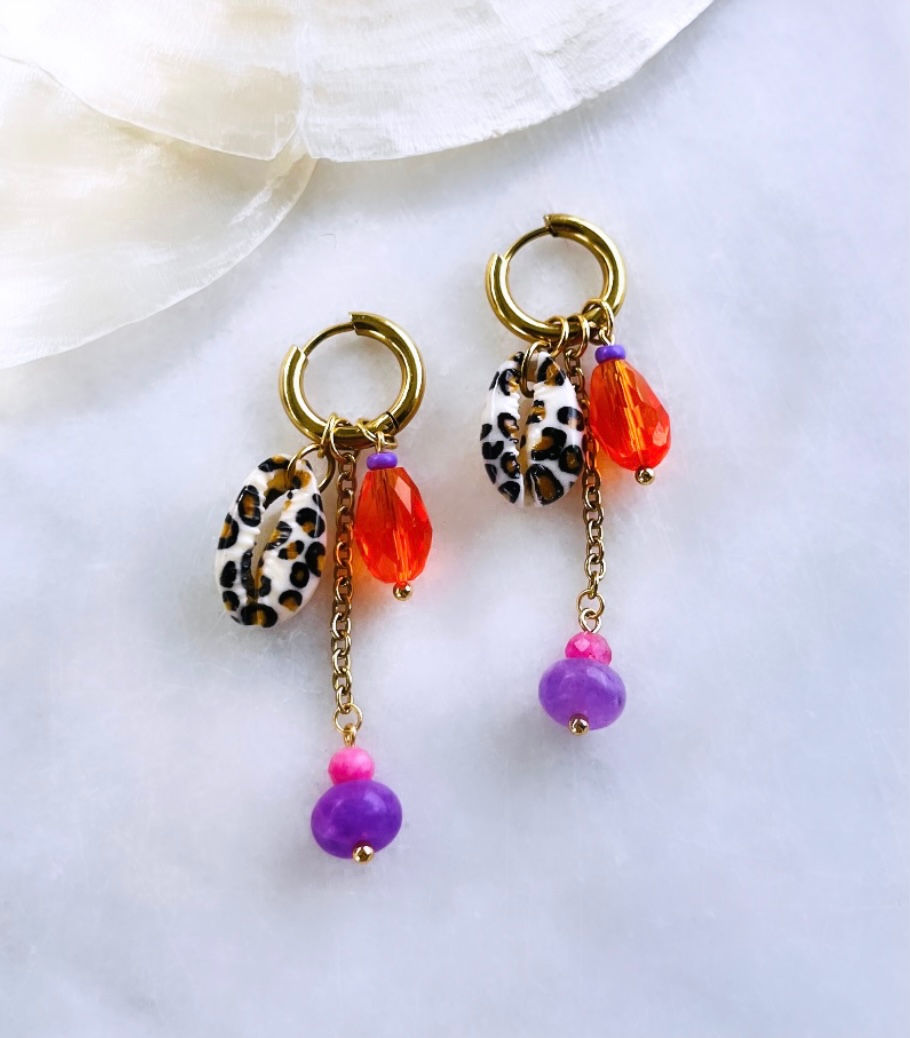 Thumbnail: Dancing Panter Earrings