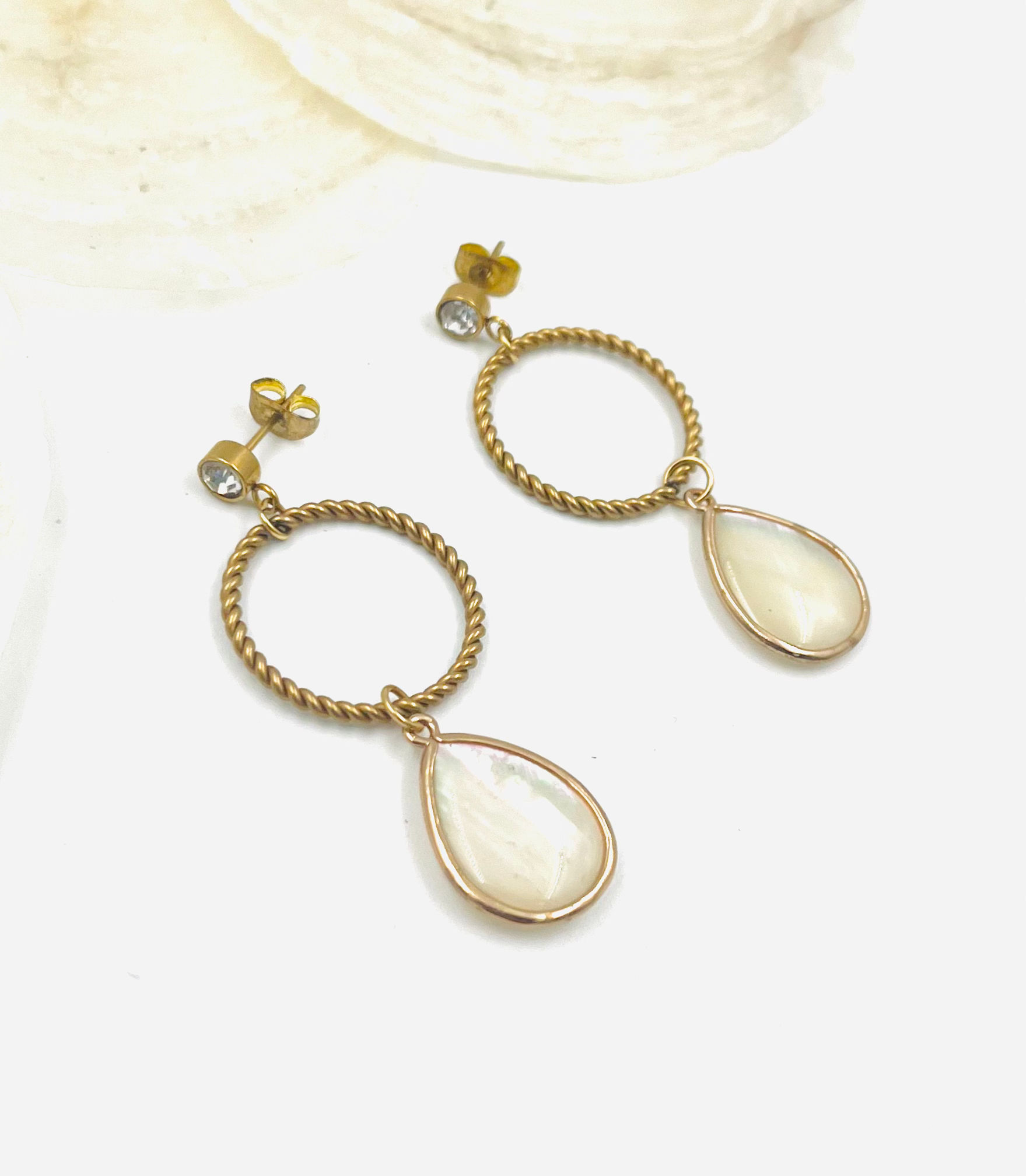 Moonlight Opal Earrings