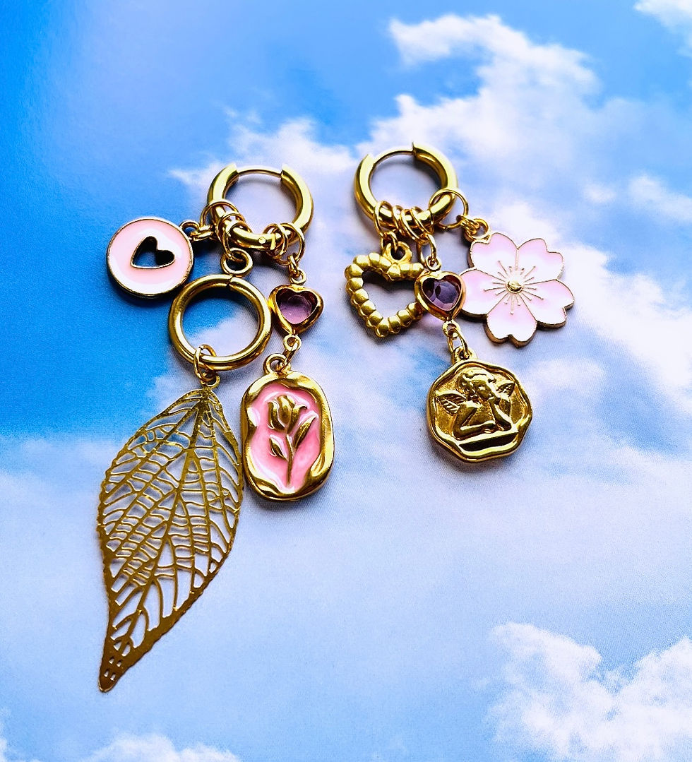 Miniature : Earrings Angel Love 