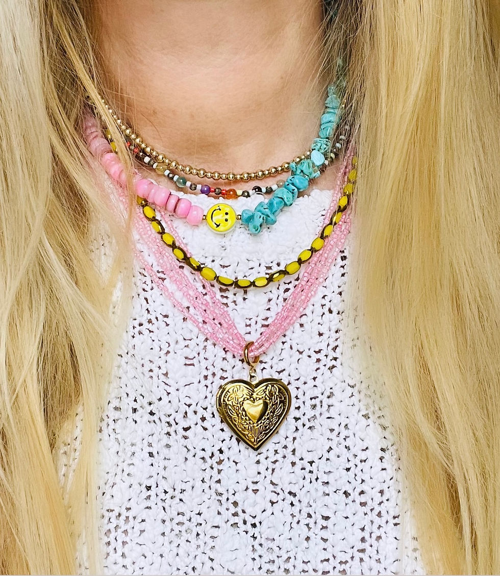 Miniature : Yellow Necklace 