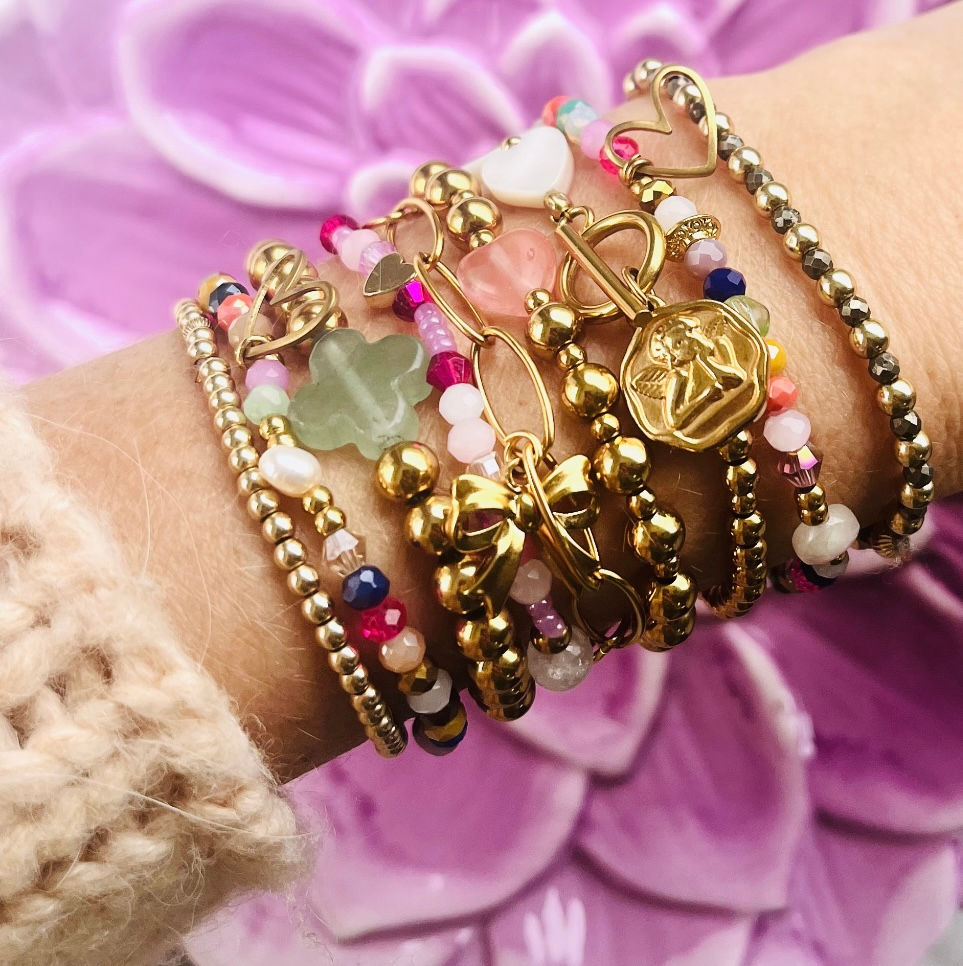 Thumbnail: Colourful pearl Bracelet