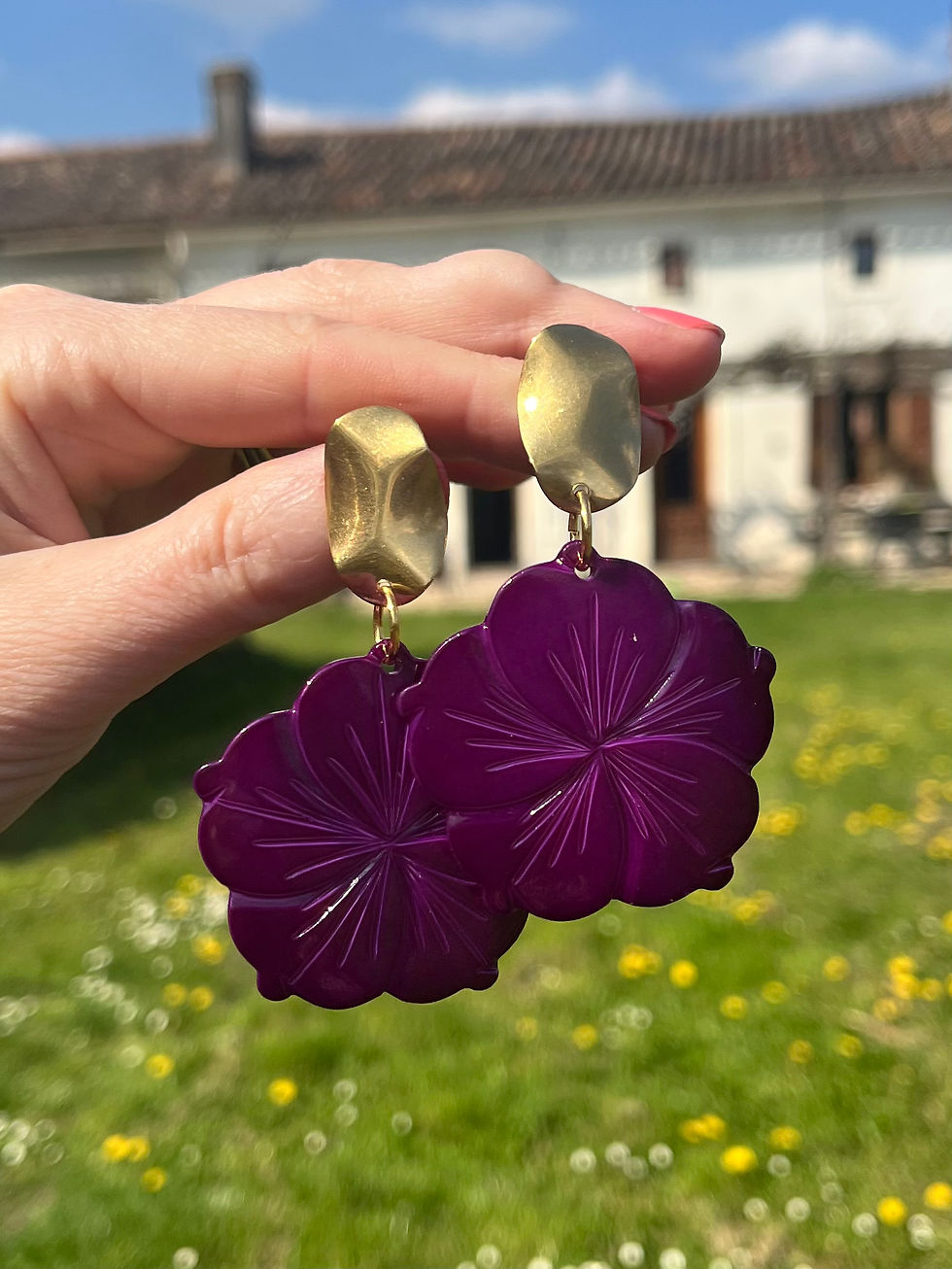 Thumbnail: Velvet Bloom Earrings