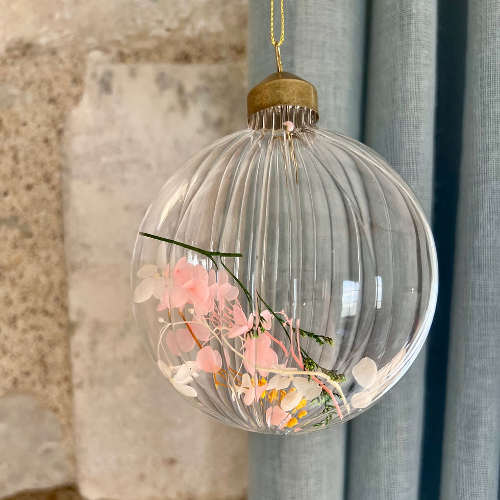 Miniature : déco en verre strié