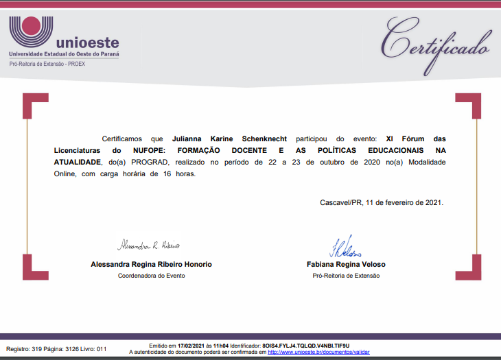 22 a 23 de outubro de 2020