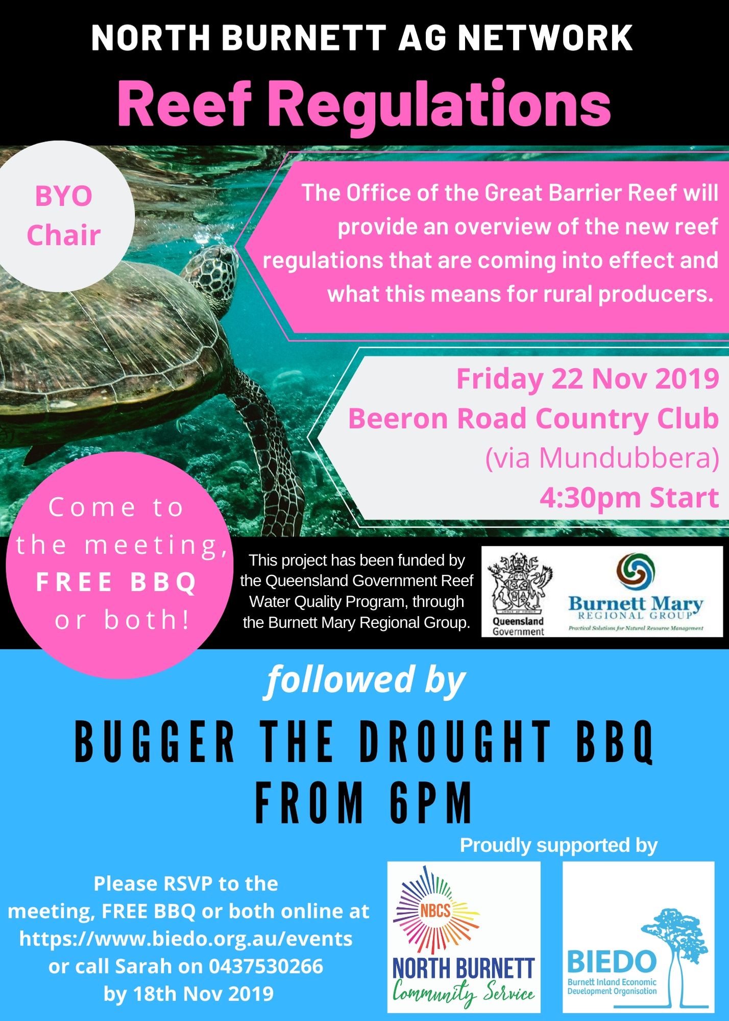 North Burnett Ag Network Quarterly Catch-up & Bugger the Drought Dinner