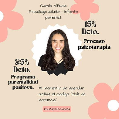 Psicóloga Camila Viñuela