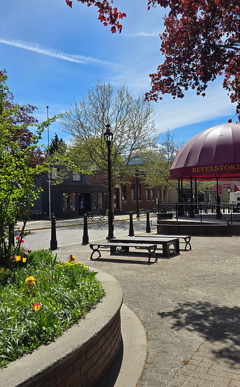 Grizzly Plaza in Revelstoke