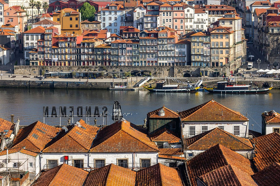 ribeira do porto - d'ouro river