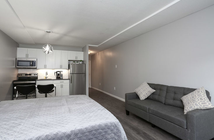Studios at 270 living room