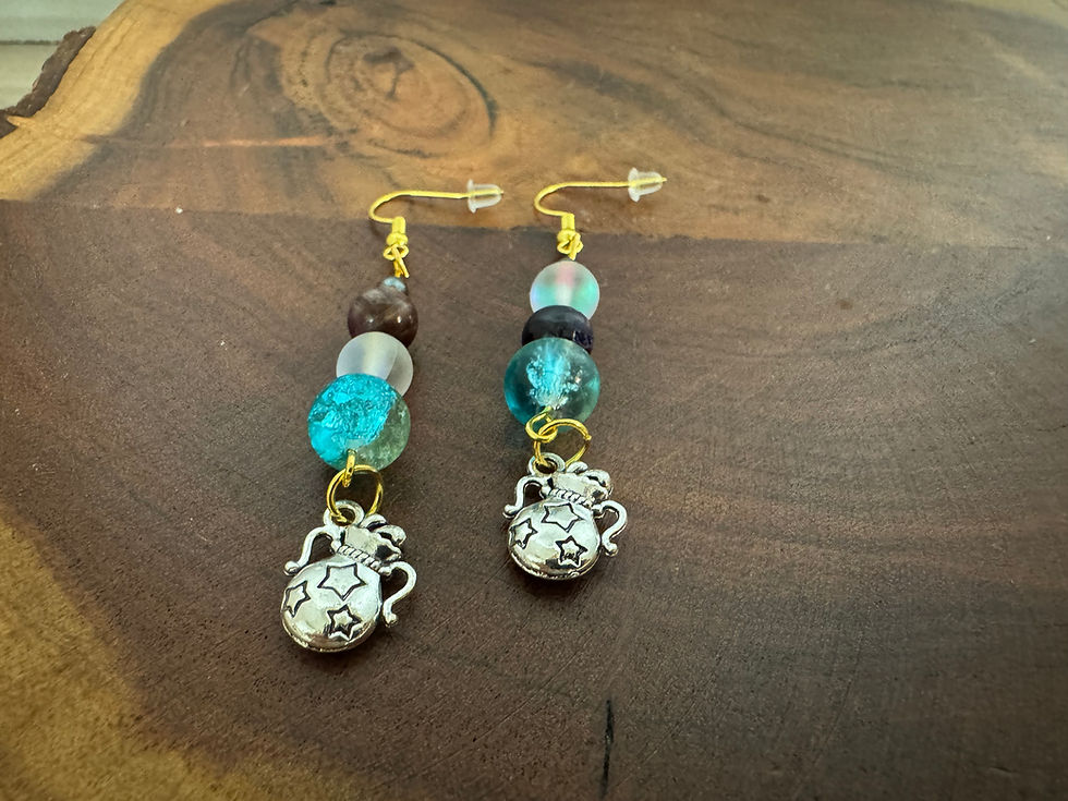 Thumbnail: Aquarius  - The Innovative Thinker ~ Chai bracelet &amp; Divine Comp