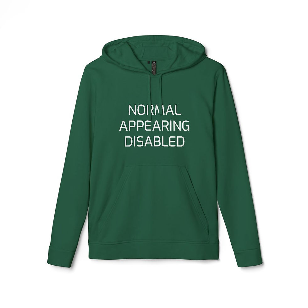 Thumbnail: Adidas "Normal Appearing Disabled" Unisex Fleece Hoodie