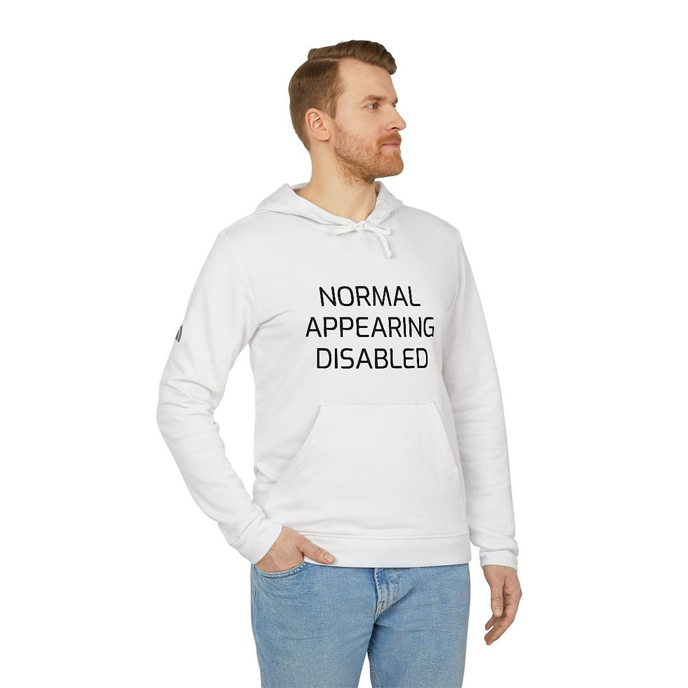 Thumbnail: Adidas "Normal Appearing Disabled" Unisex Fleece Hoodie