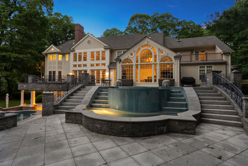 Twilight Real Estate Photography Weston Massachusetts