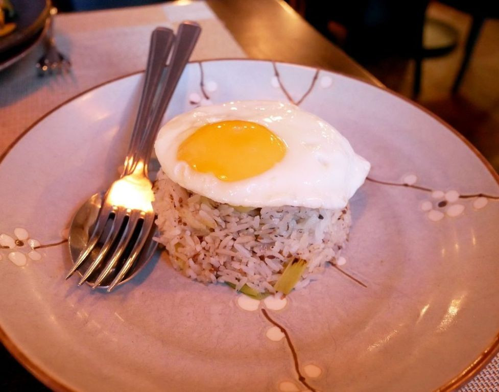 Truffle egg rice