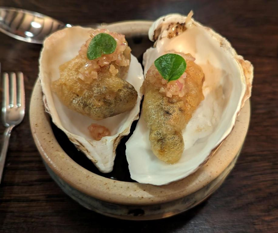 Pyster Shells Scotland Dining at the 'Restaurant of the Year Scotland 2023' - Edinbane Lodge ...