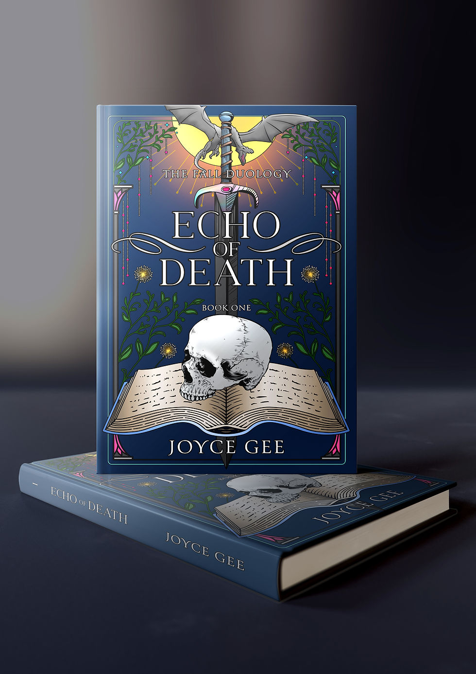 author_joyce gee_The Fall Duology_Part 1_Echo of Death_book mockup 1.jpg