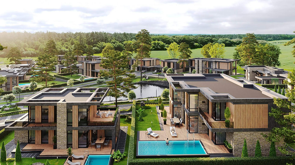 The total project area covers 25 hectares, planned for approximately 100 private residences, complemented by a full lifestyle and resort-level infrastructure