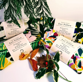 Slow Moon organic eye pillows for self care