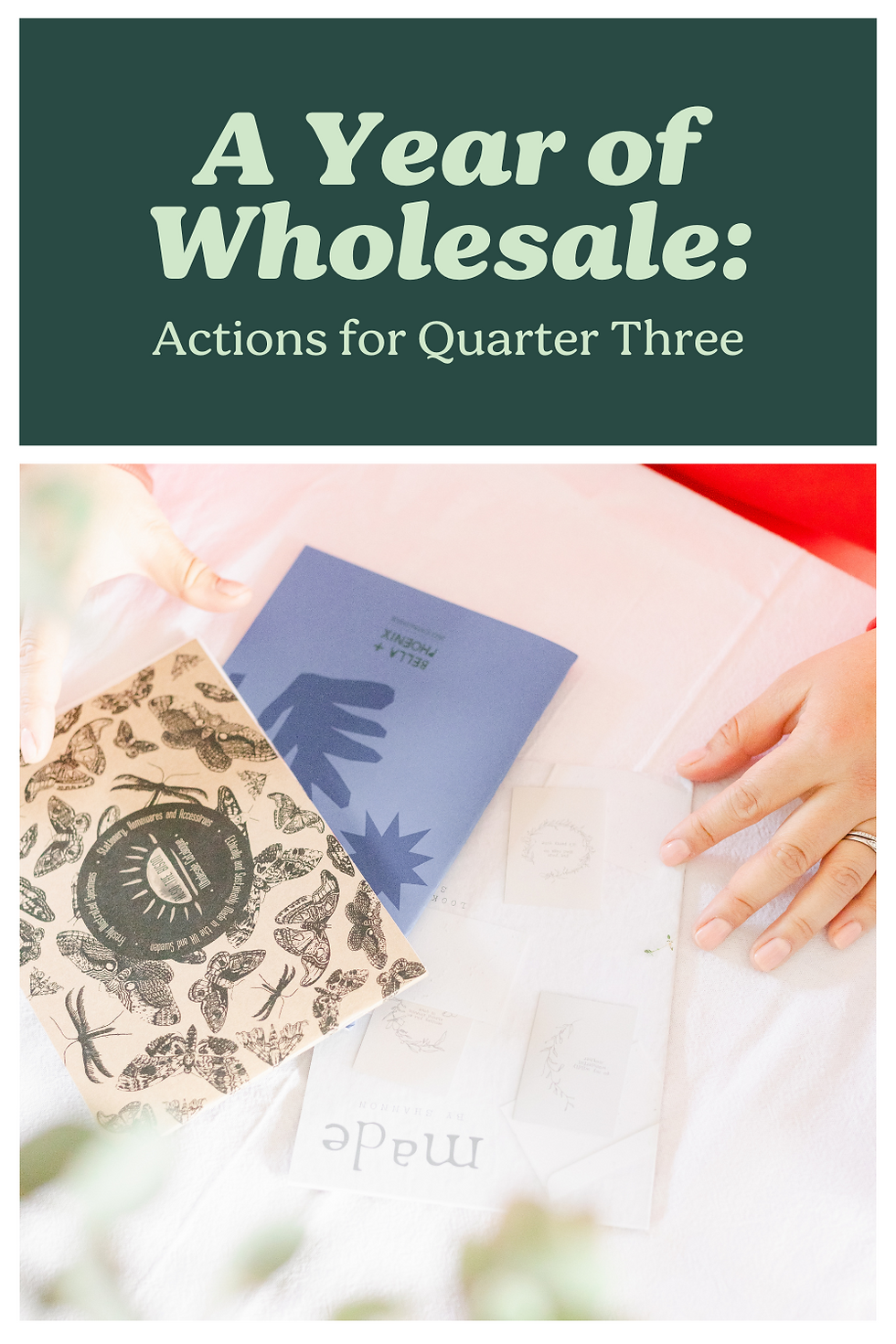 Selling to shops in the third quarter of the year, a checklist