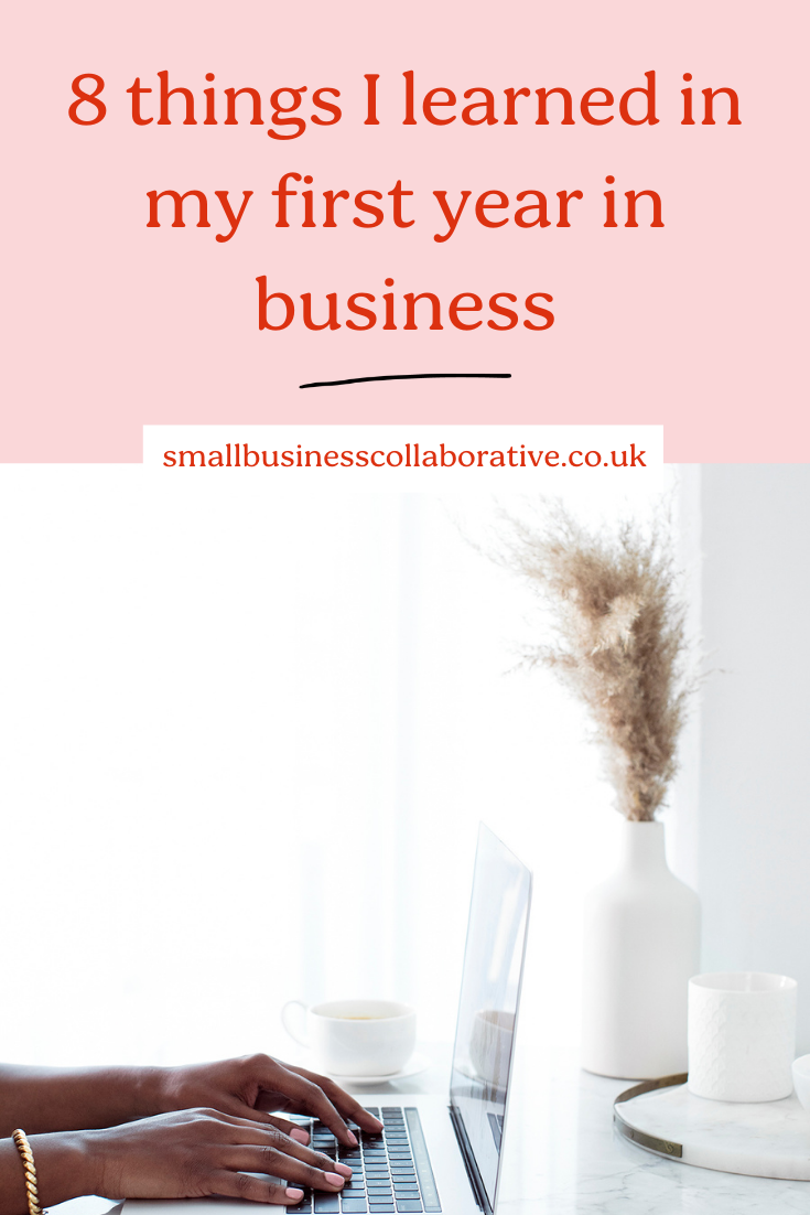 8 thinks I learned in my first year in business in 2019