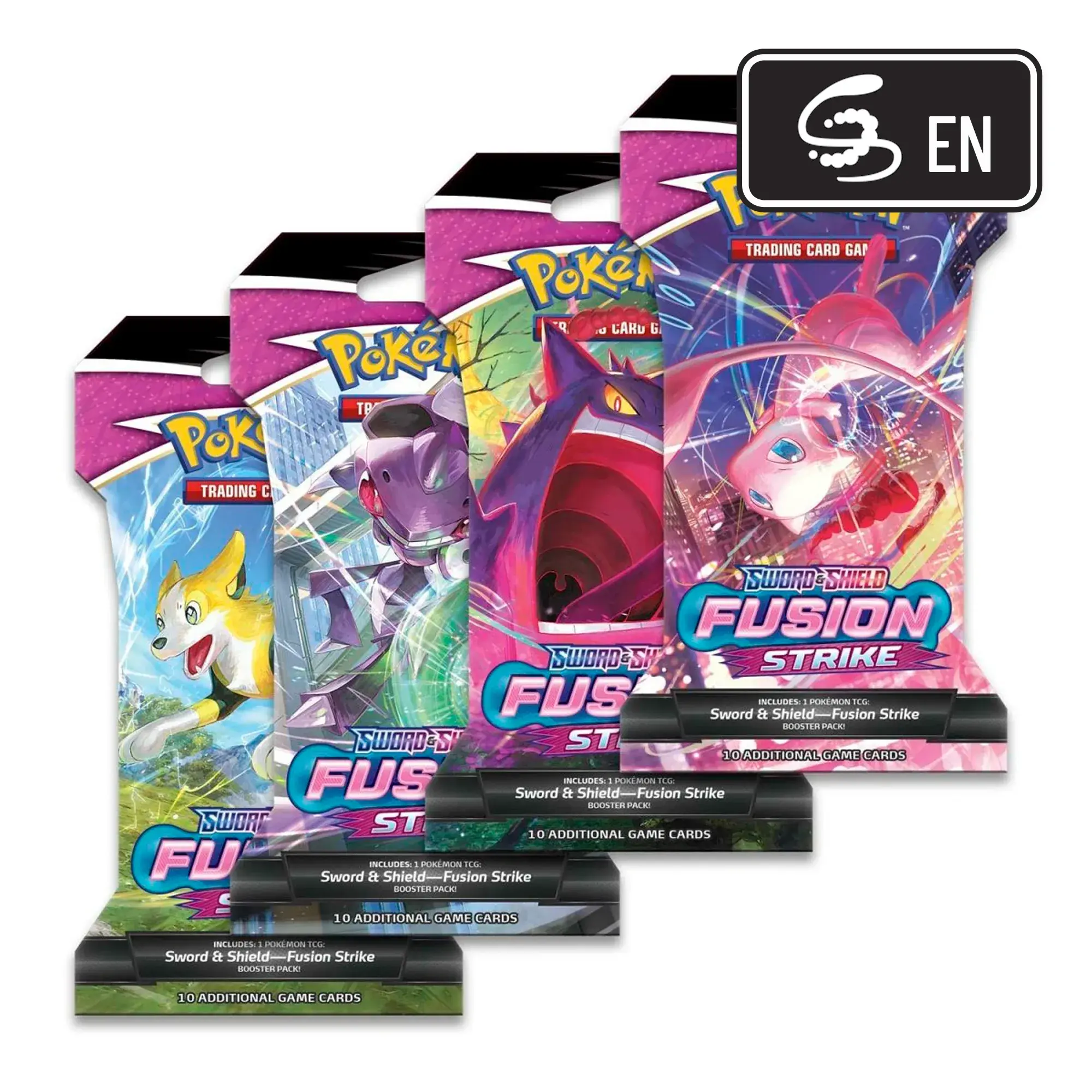 Pokémon Fusion Strike Sleeved Booster Englisch