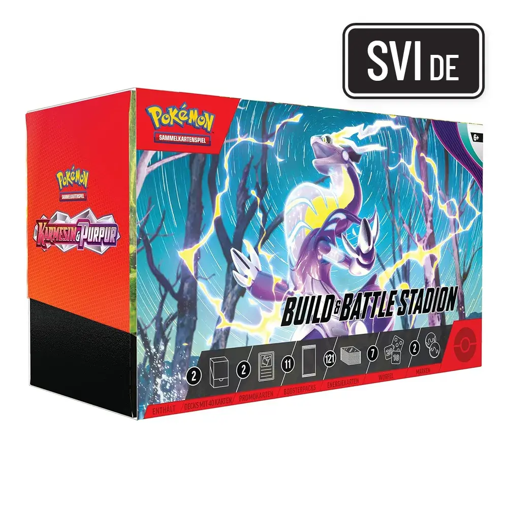 Pokémon Karmesin und Purpur Build & Battle Stadion Deutsch