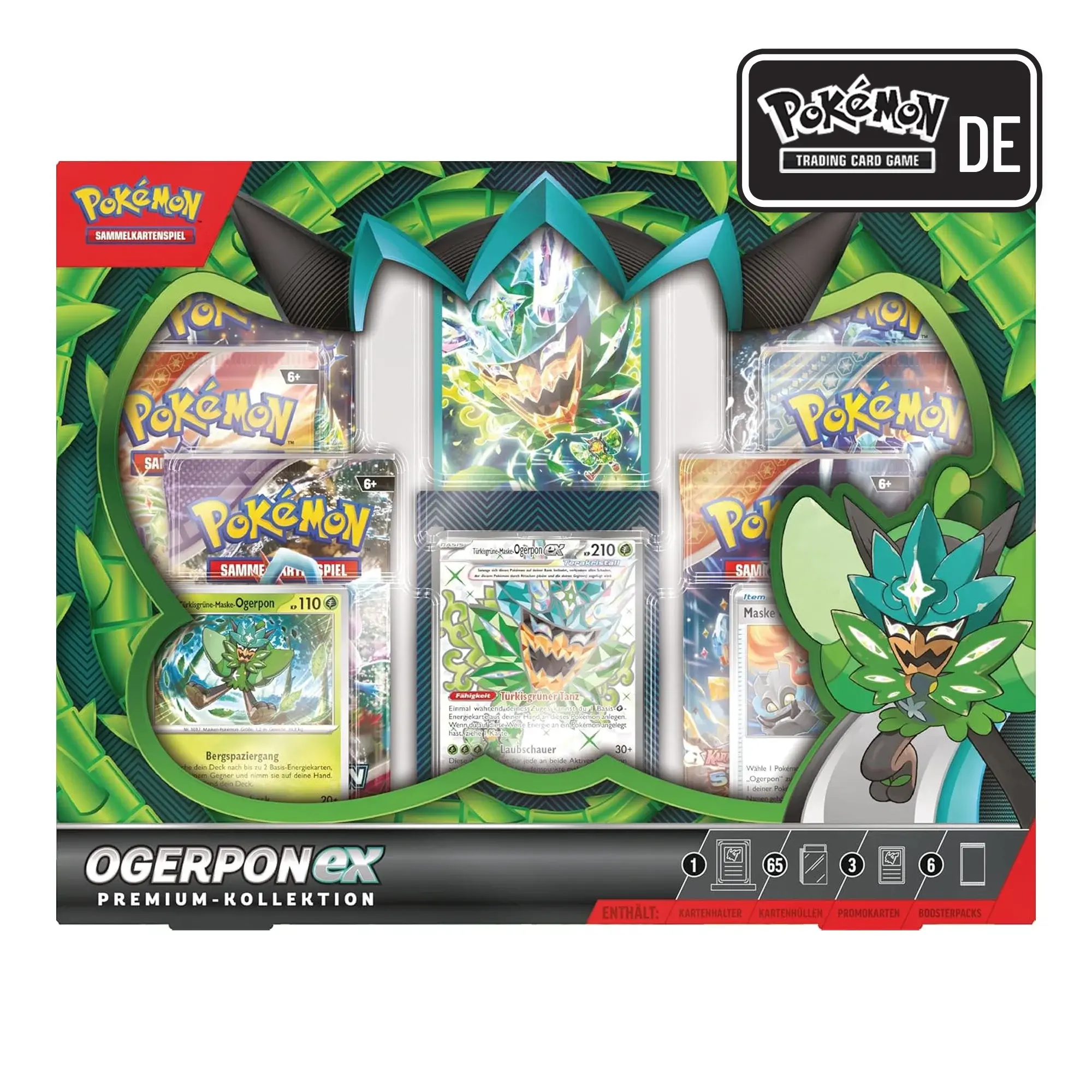 Pokémon Ogerpon-ex Premium-Kollektion Deutsch