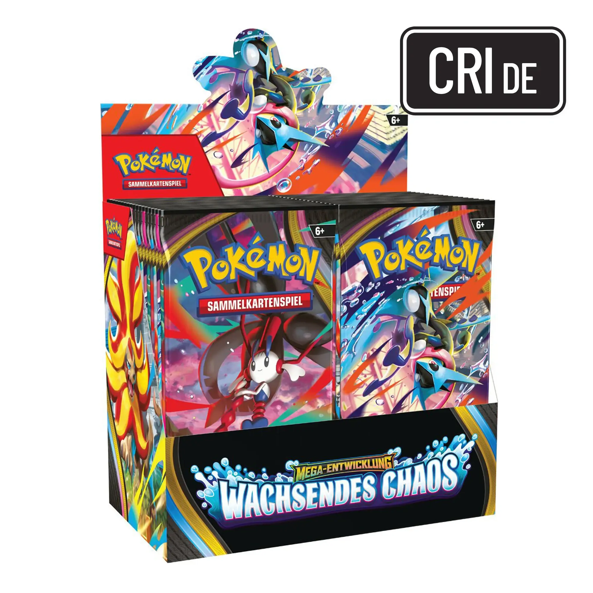 Pokémon Wachsendes Chaos Display Deutsch