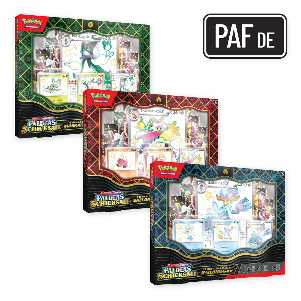 Pokemon TCG Paldeas Schicksale Premium Kollektion Deutsch