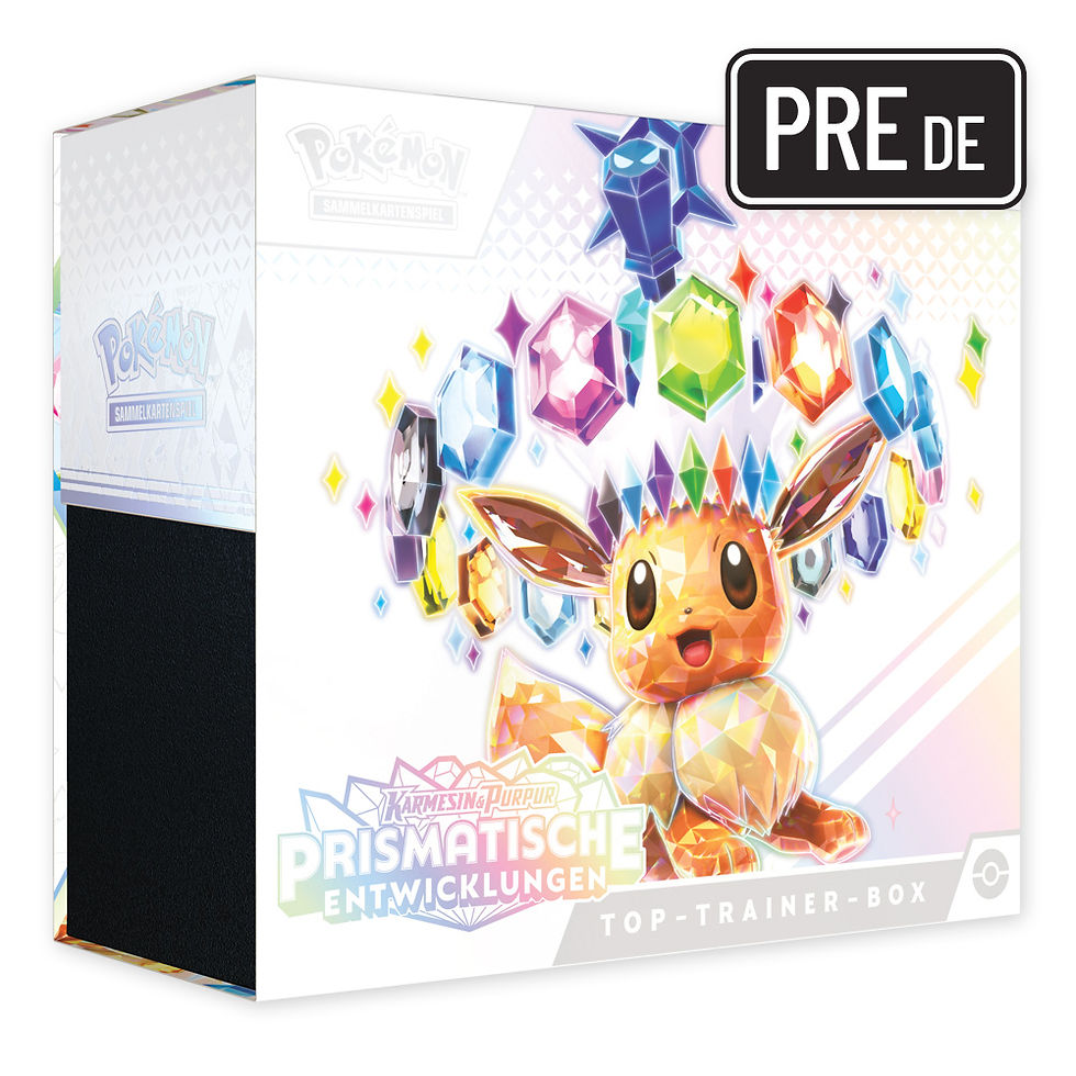 Pokémon Prismatische Entwicklungen - Top-Trainer-Box