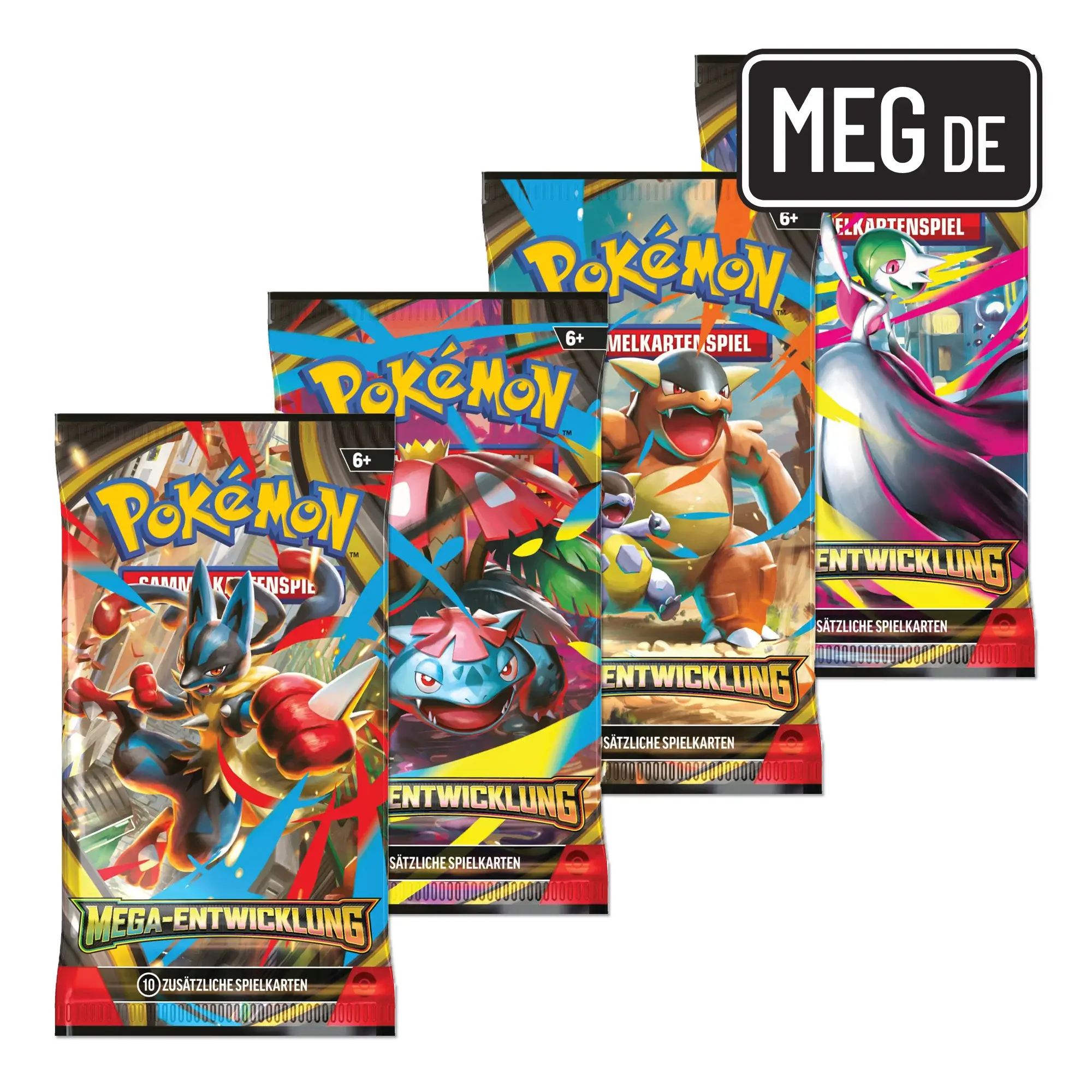 Pokémon Mega-Entwicklung Booster Deutsch