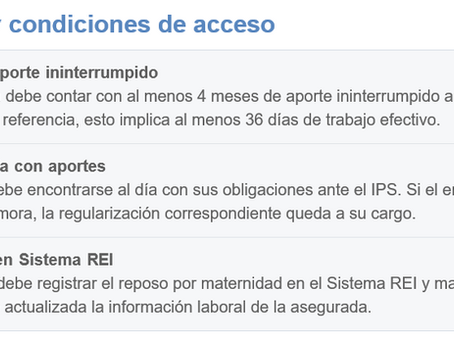 Todo lo se necesita conocer sobre el Subsidio por Maternidad