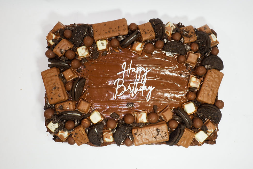 Thumbnail: Brownie Slab: Birthday
